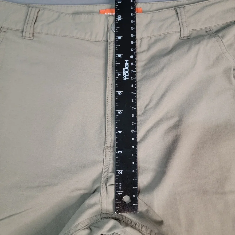 Merrell Hiking Pants Men's 36x32 Khaki Pockets Articulated Knees Outdoors